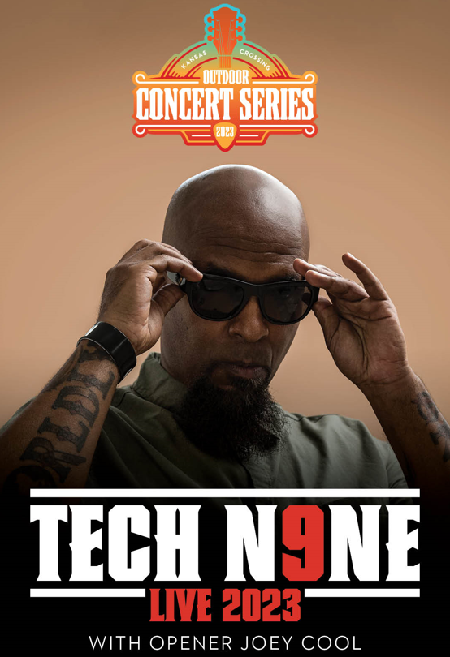 Tech N9ne 2023 On The Outdoor Corral Stage